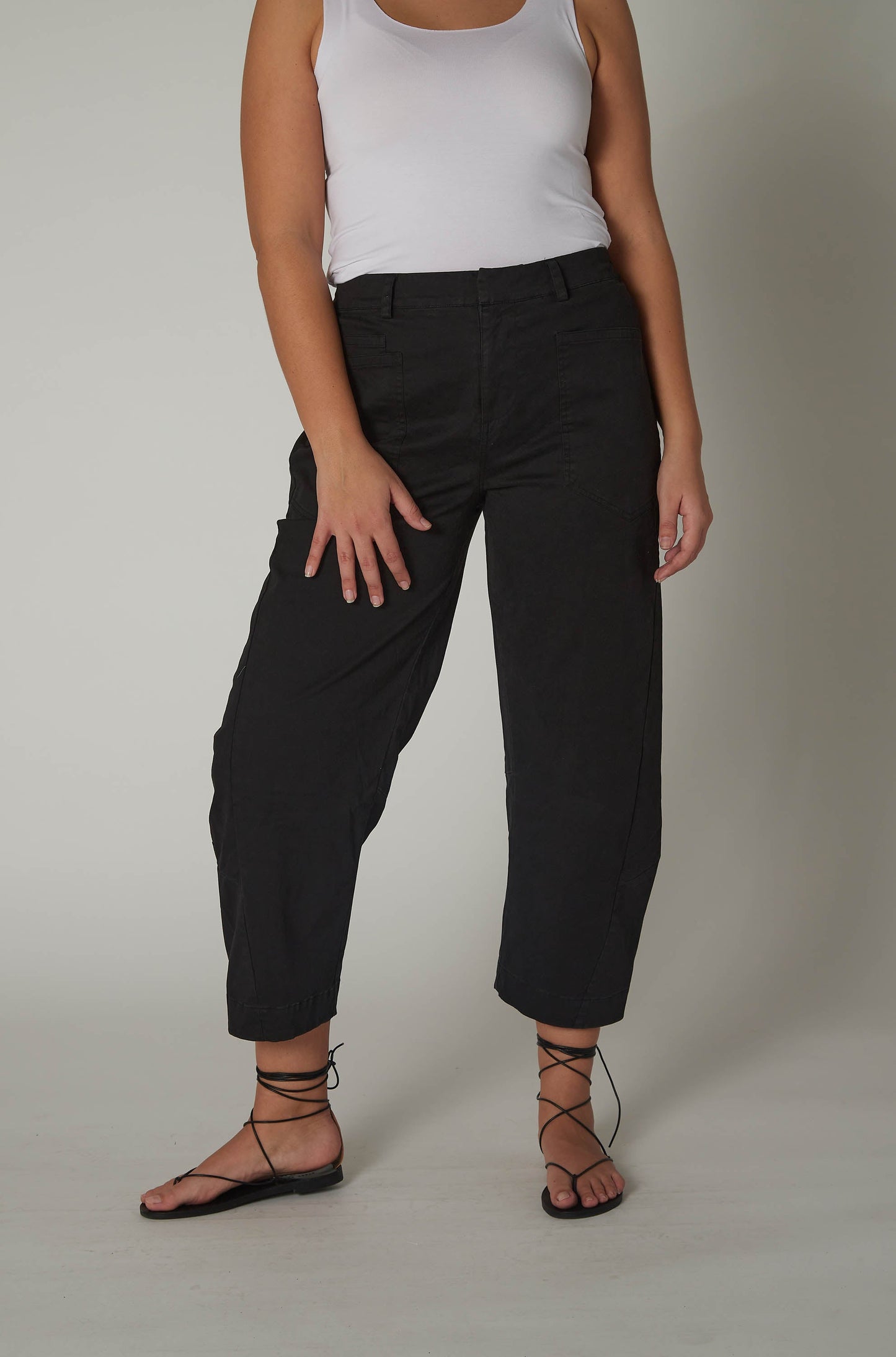 The Slouchy Soft Twill Pants