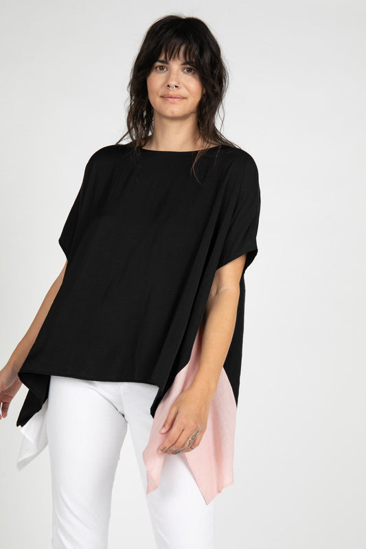 Levan Linen Combo Top