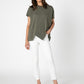 Vintage White Fitted Lilly Jeans