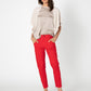 On The Edge Washed Red Pants