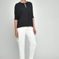 Black Alani 3/4 Sleeve Top