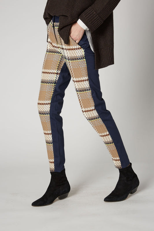 Touch of Neon Plaid Pants