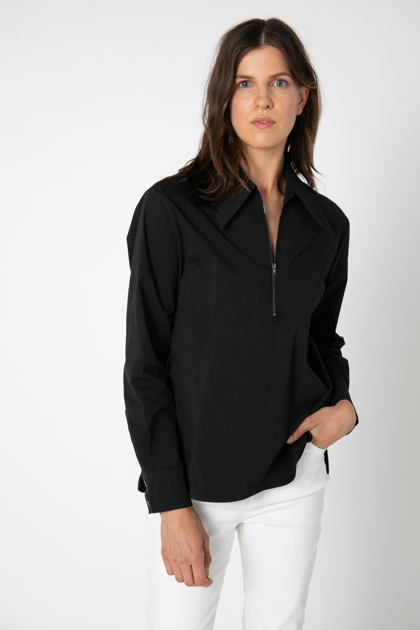 New York Poplin Long Sleeve