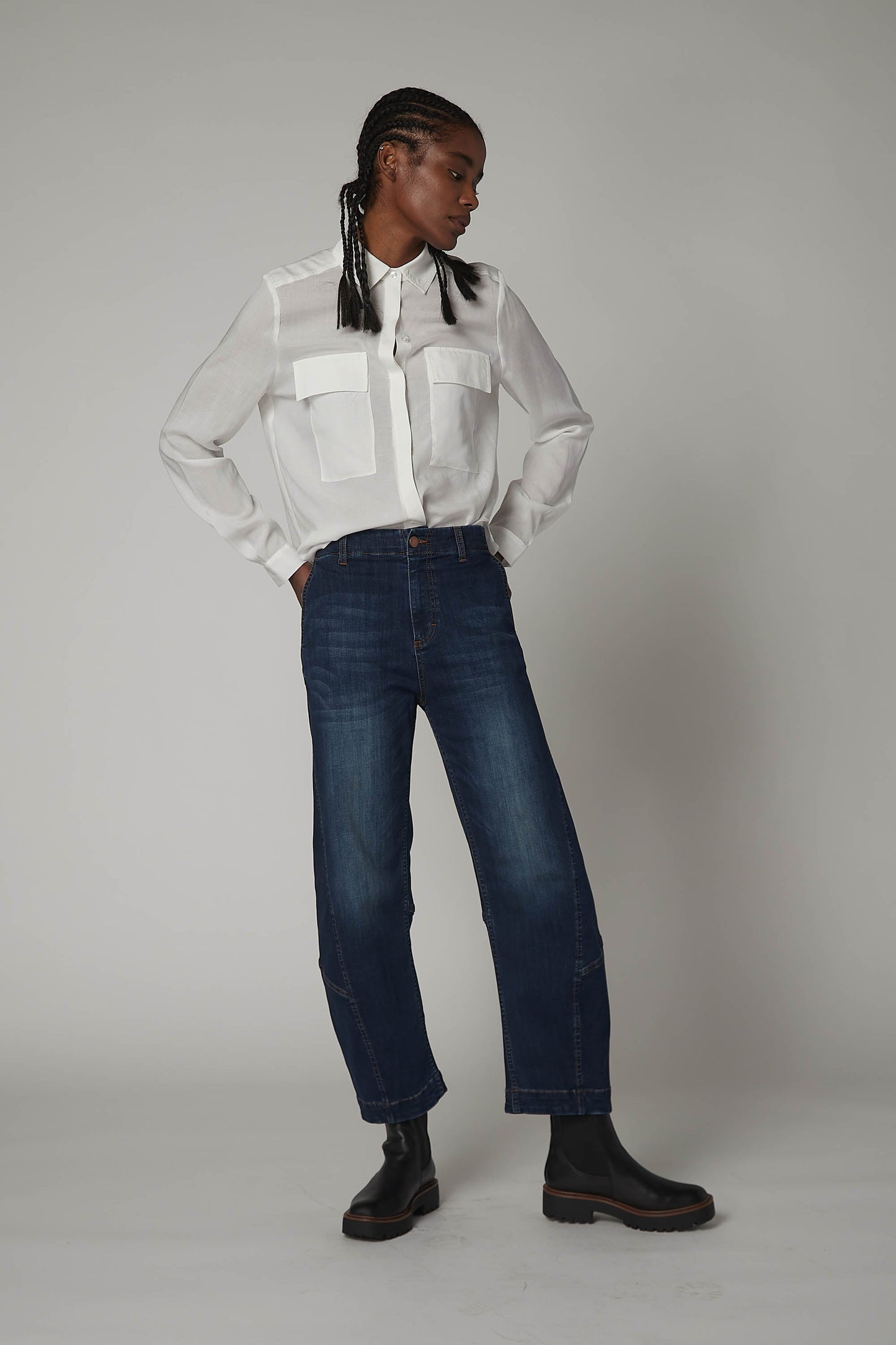 The Ultimate Barrel Denim Pants