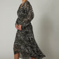The Masterpiece Leopard Chiffon Dress