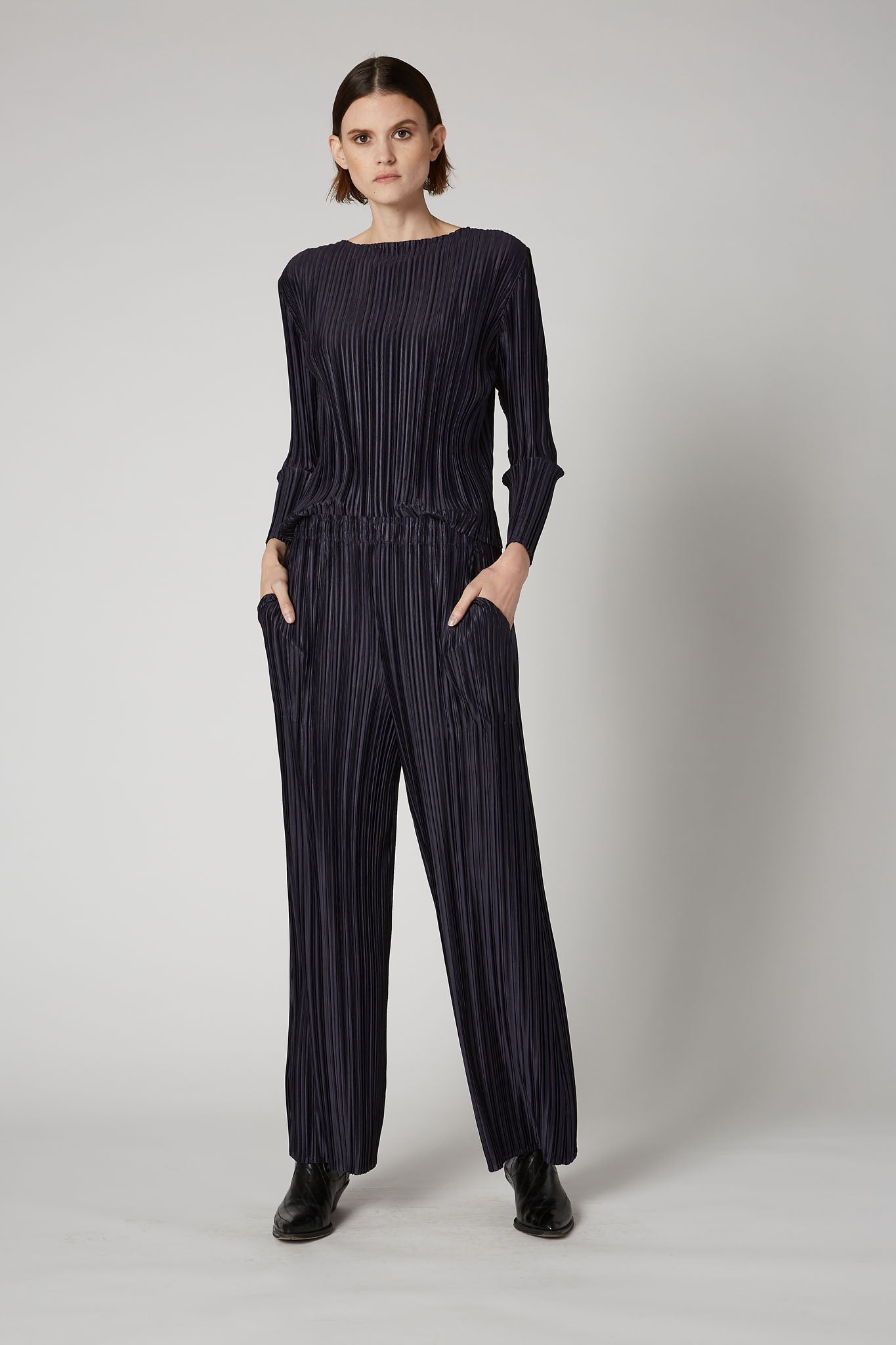 Like Pajamas Dressy Pleated Pants