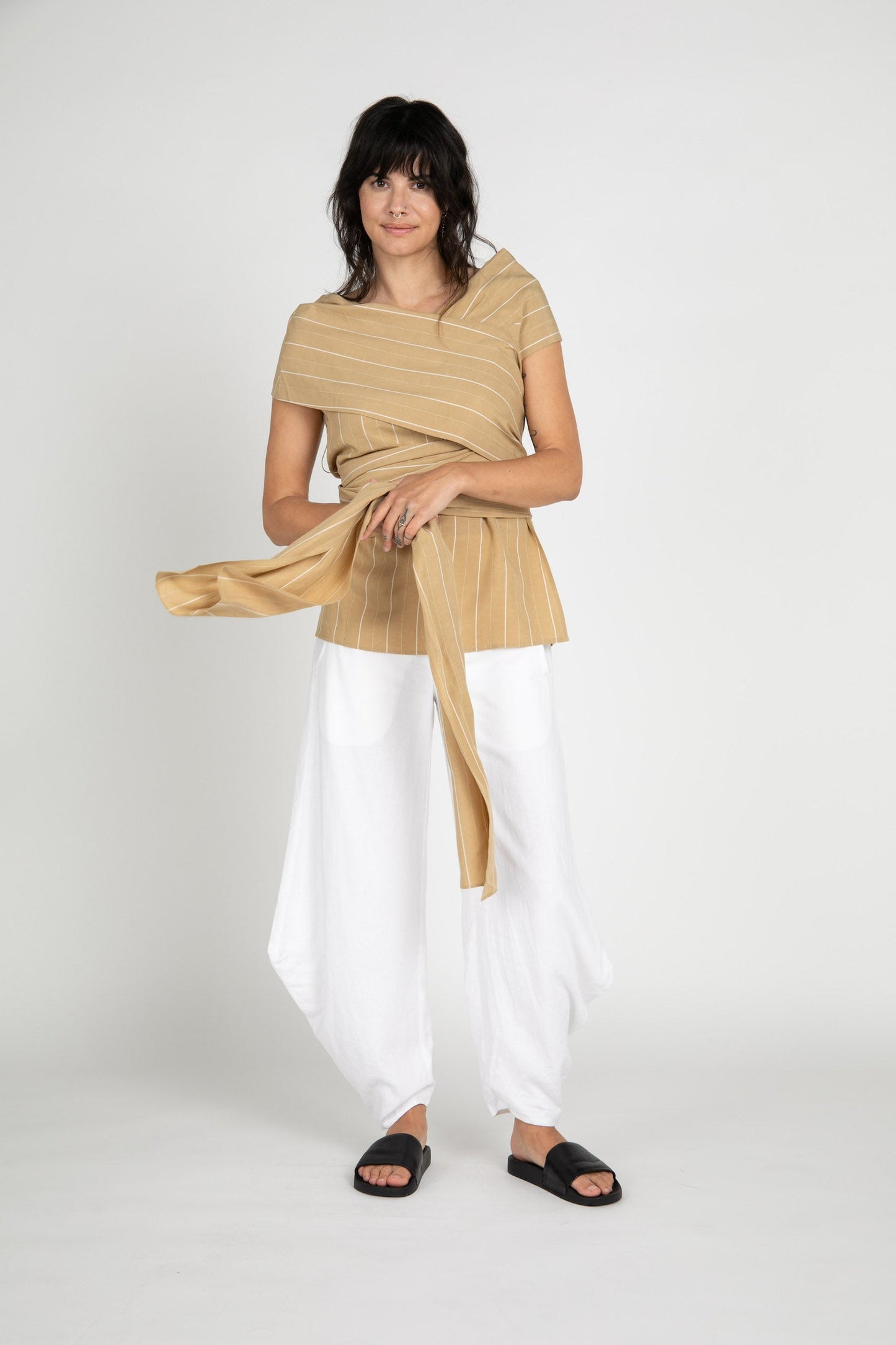 St Kitts Wrap Blouse