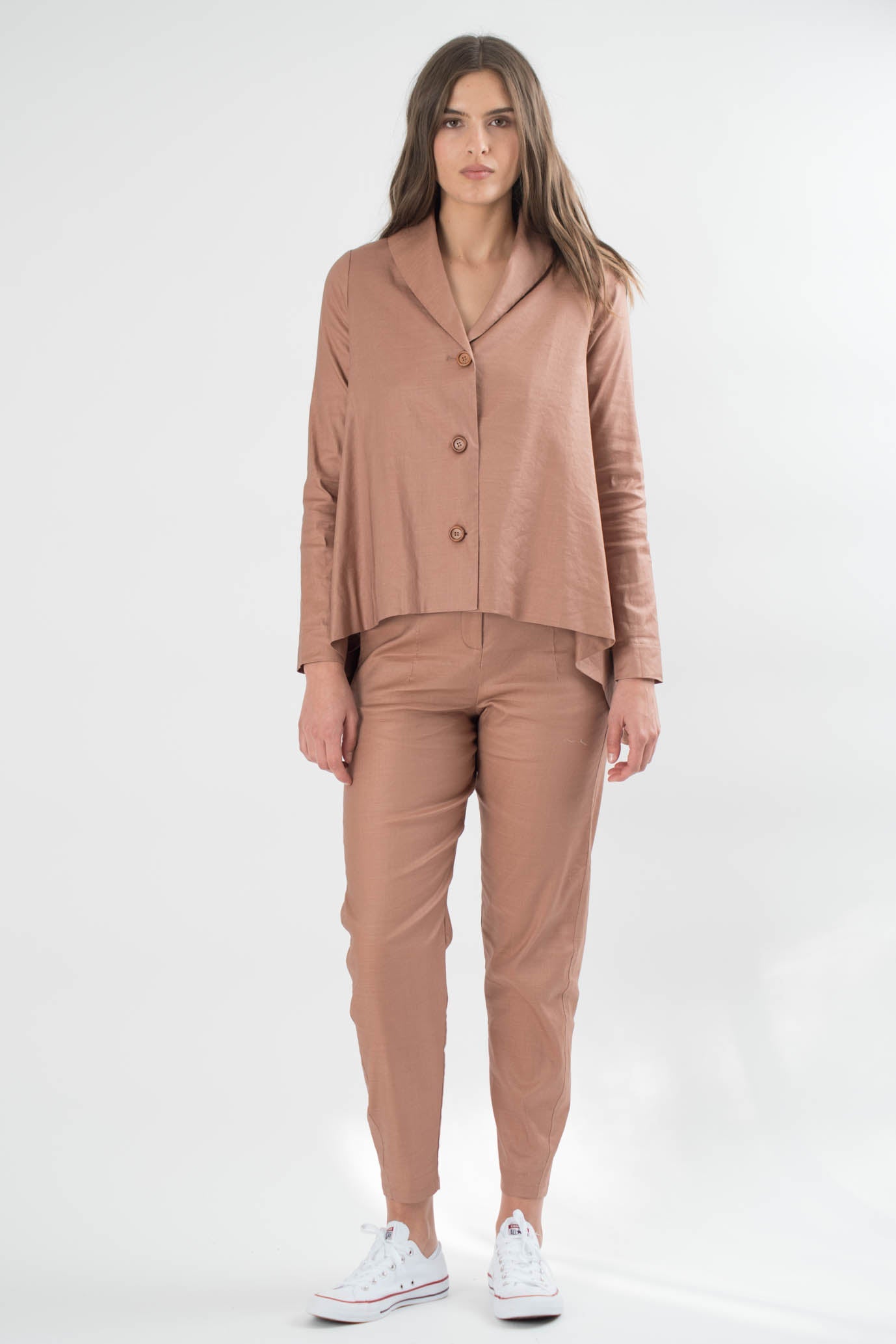Sadie Linen Straight Pants