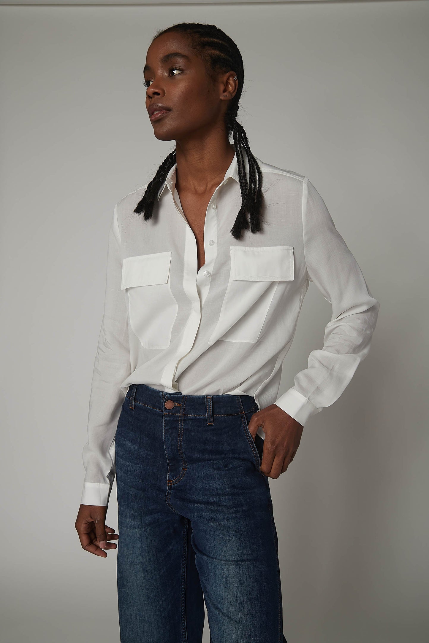 The Classic White Blouse