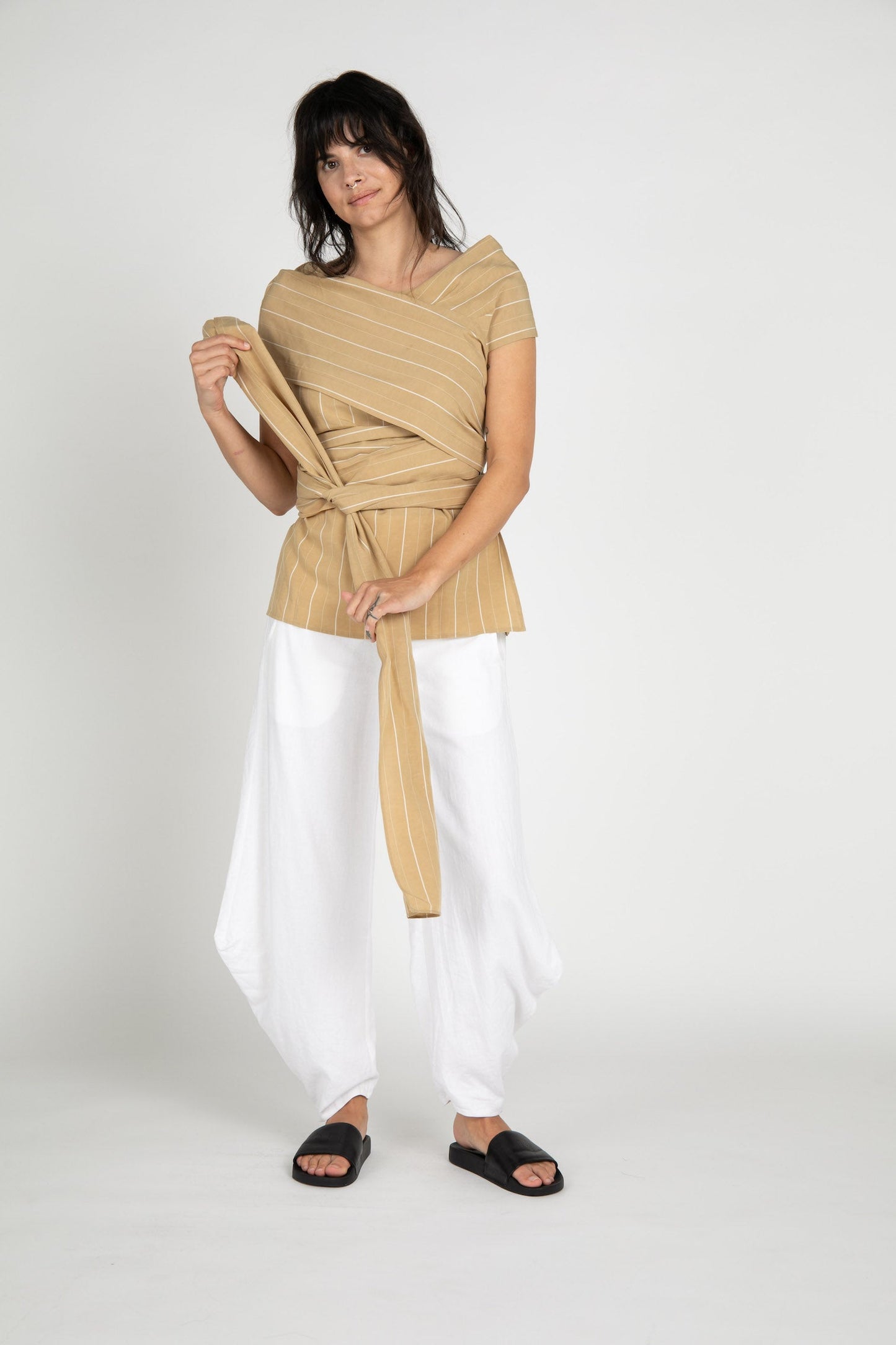St Kitts Wrap Blouse