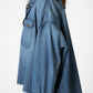 Not Too Cropped Light Denim Top