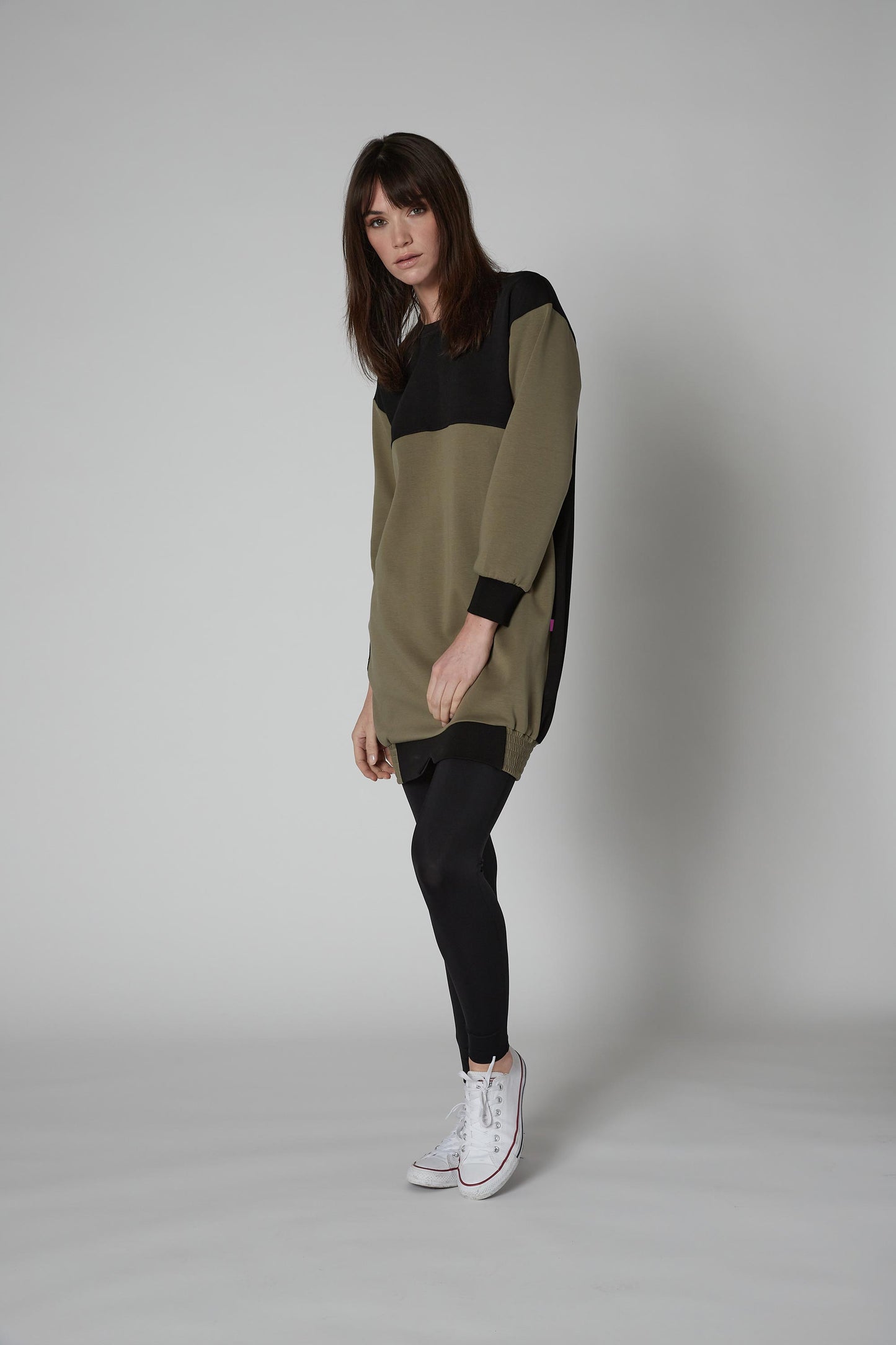 Effortless Scuba Tunic Dress