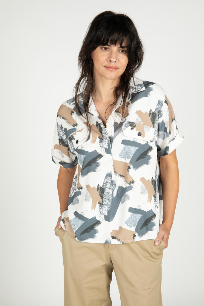 St Thomas Printed Blouse