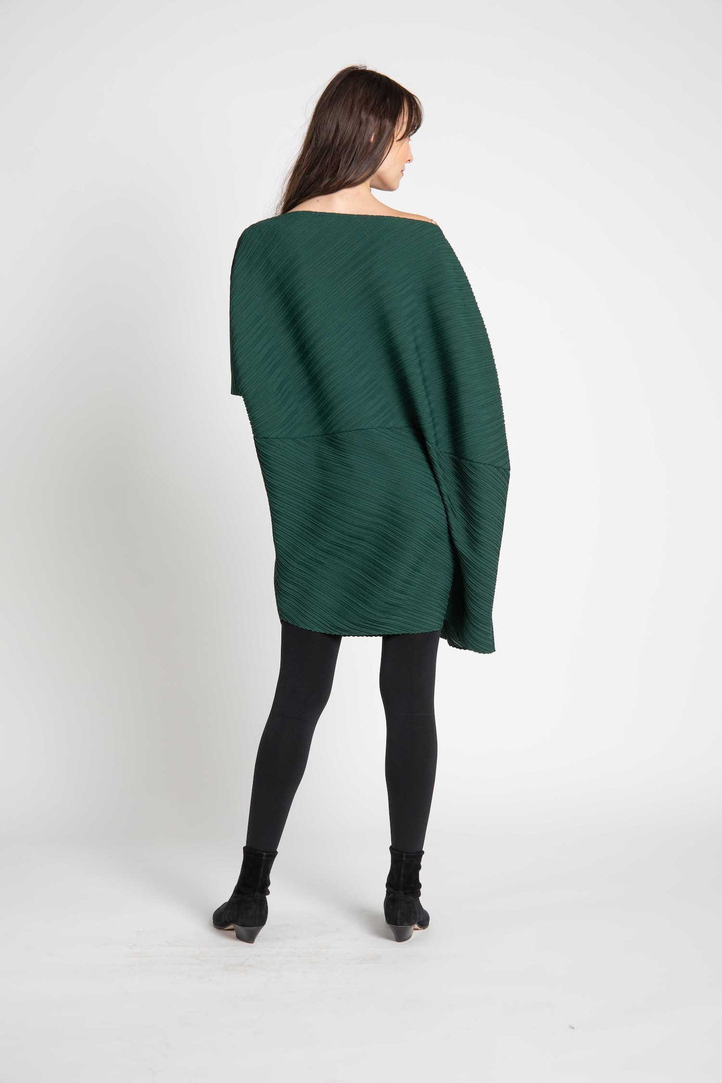 Emerald Cindy Pleated Tunic