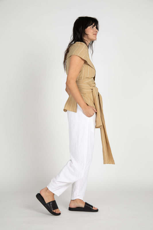 St Kitts Wrap Blouse