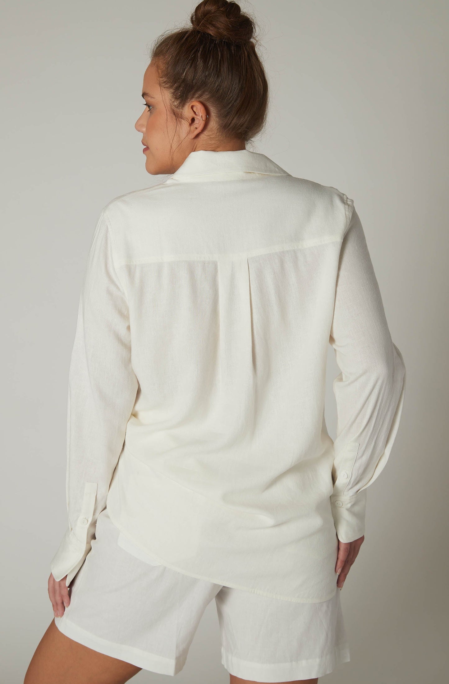 Linen Timeless Button Down Tunic