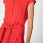 Aries Tie Waist Dress