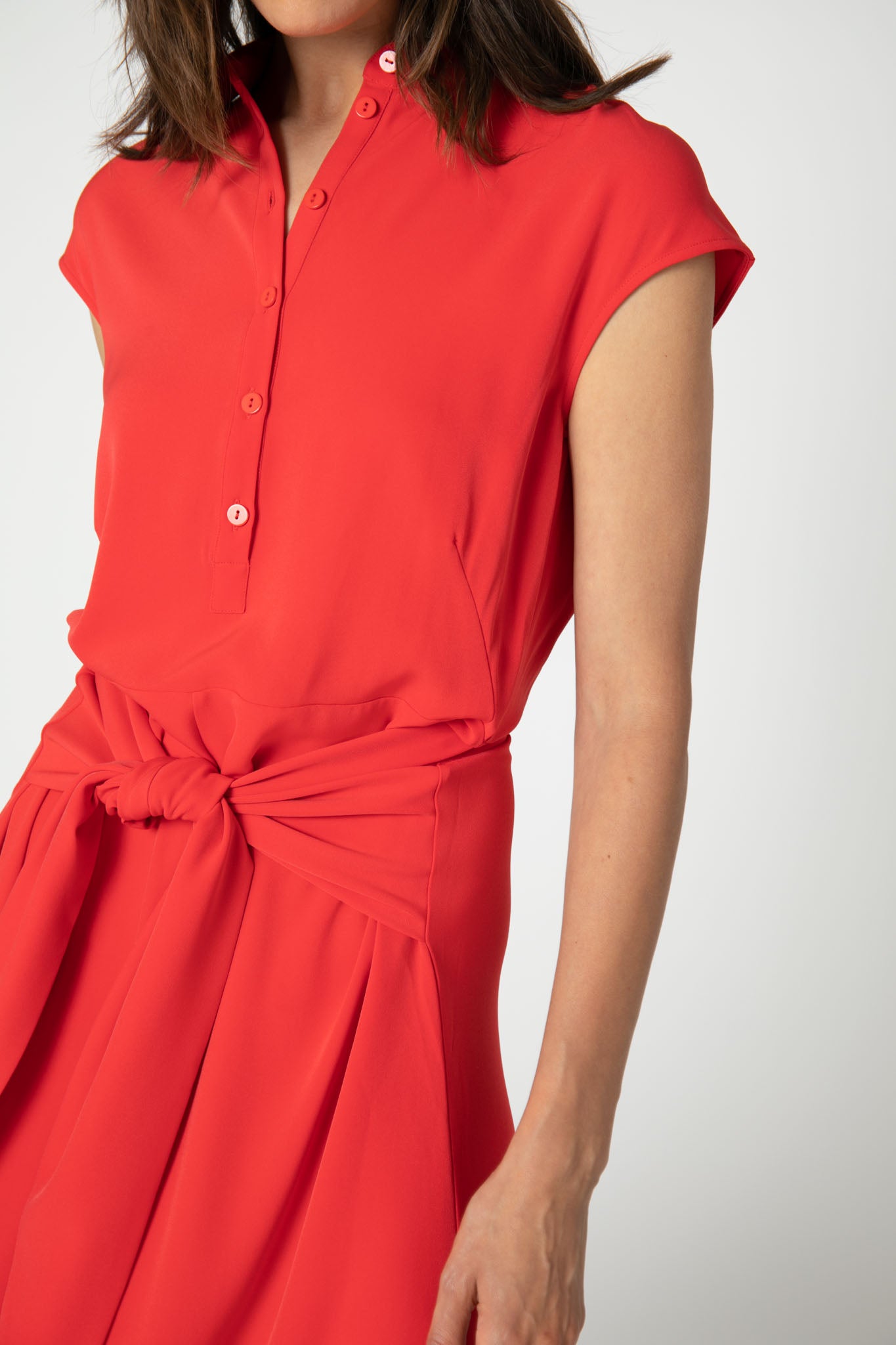 Aries Tie Waist Dress