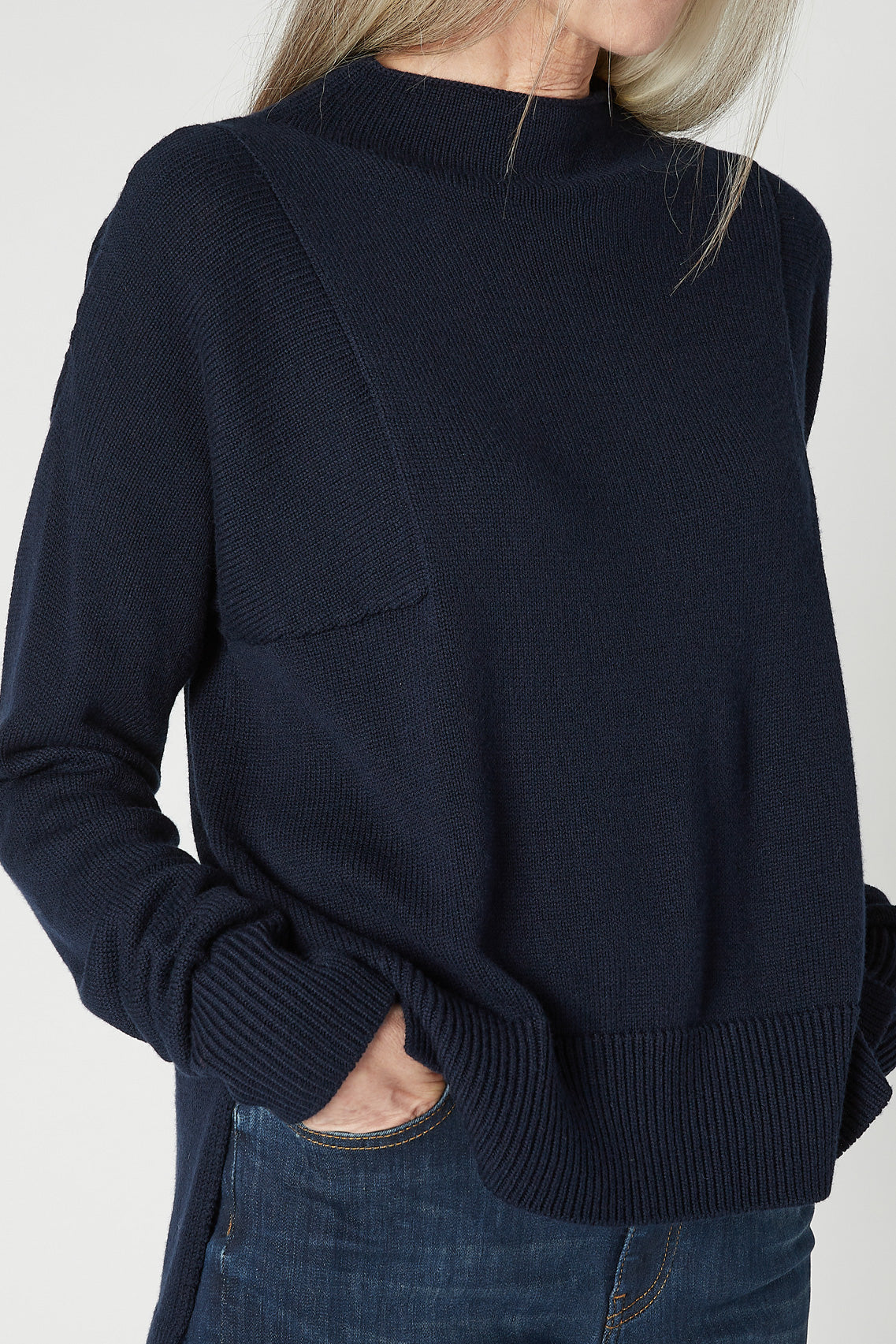 Out of the Box Mock Neck Sweater