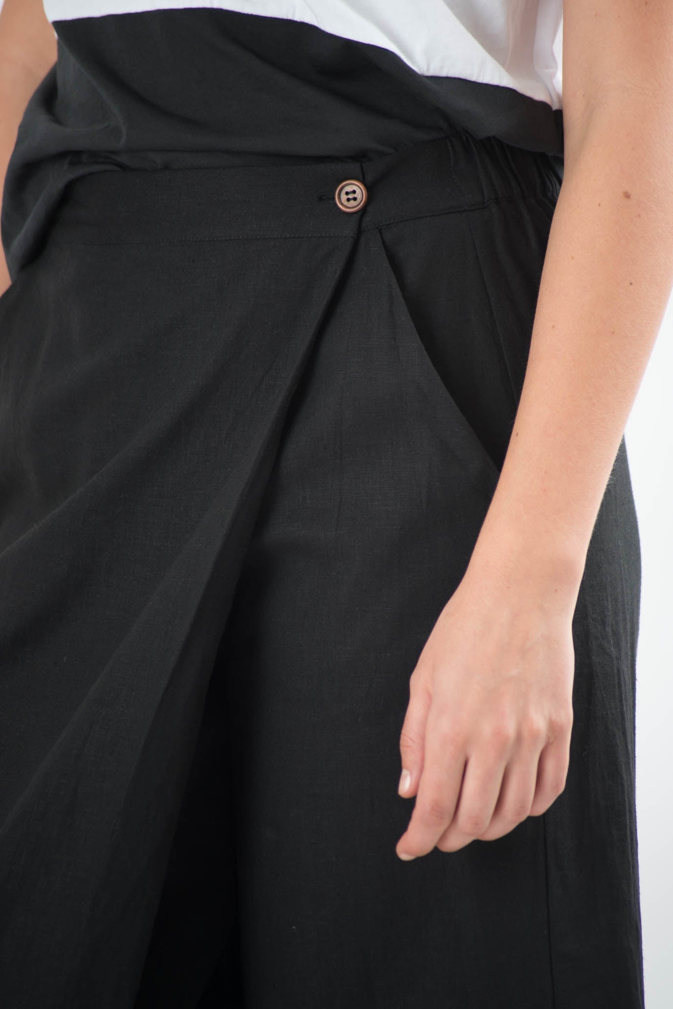 Jericho Linen Wide Leg Pants