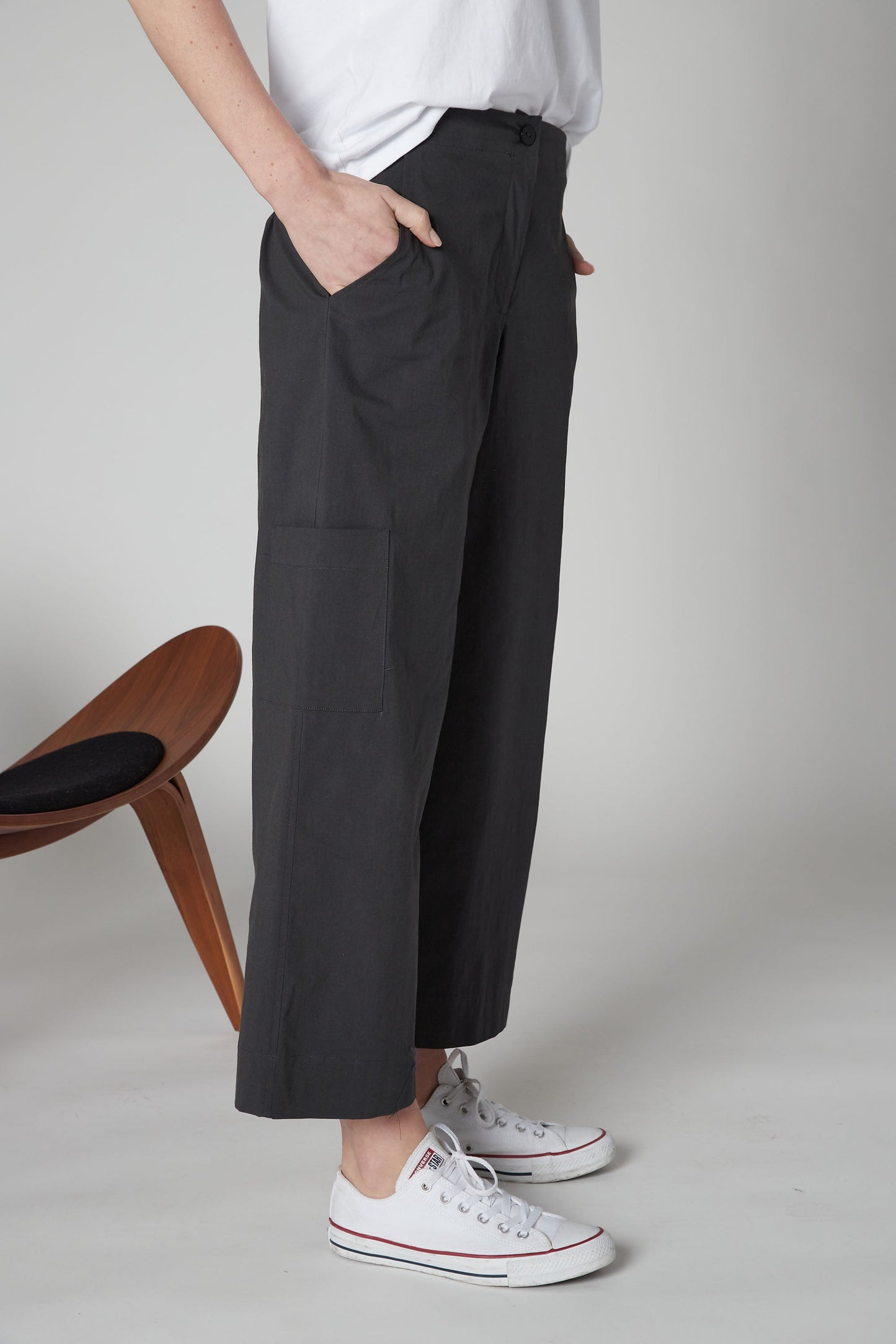 KIND OF CARGO POPLIN PANTS
