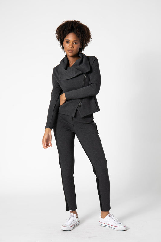 Prague Combo Fitted Pants