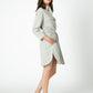 At Ease Poplin Shirt Dress
