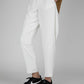 White Quartz Wide Leg Pants