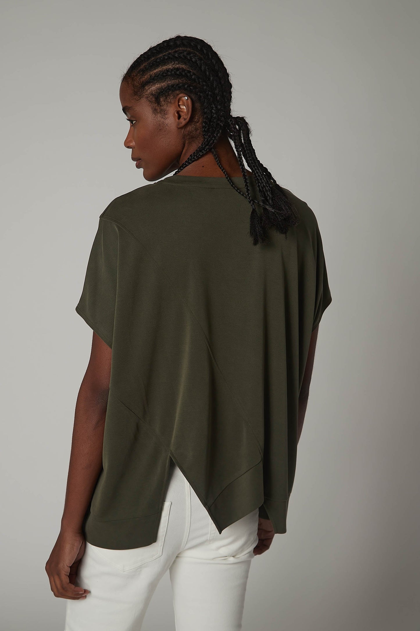 On the Edge Relaxed Zip Top