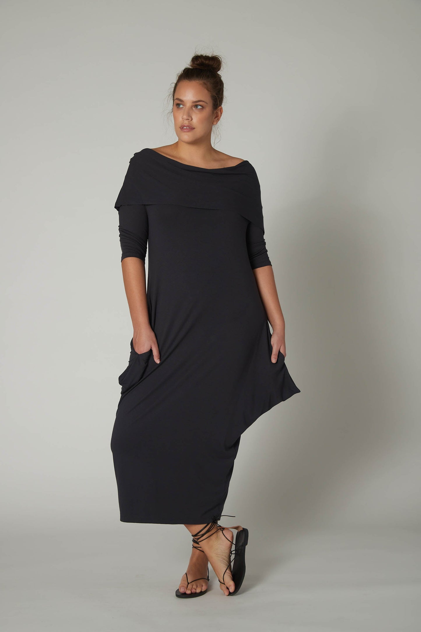 Iconic Off The Shoulder Bamboo Dress