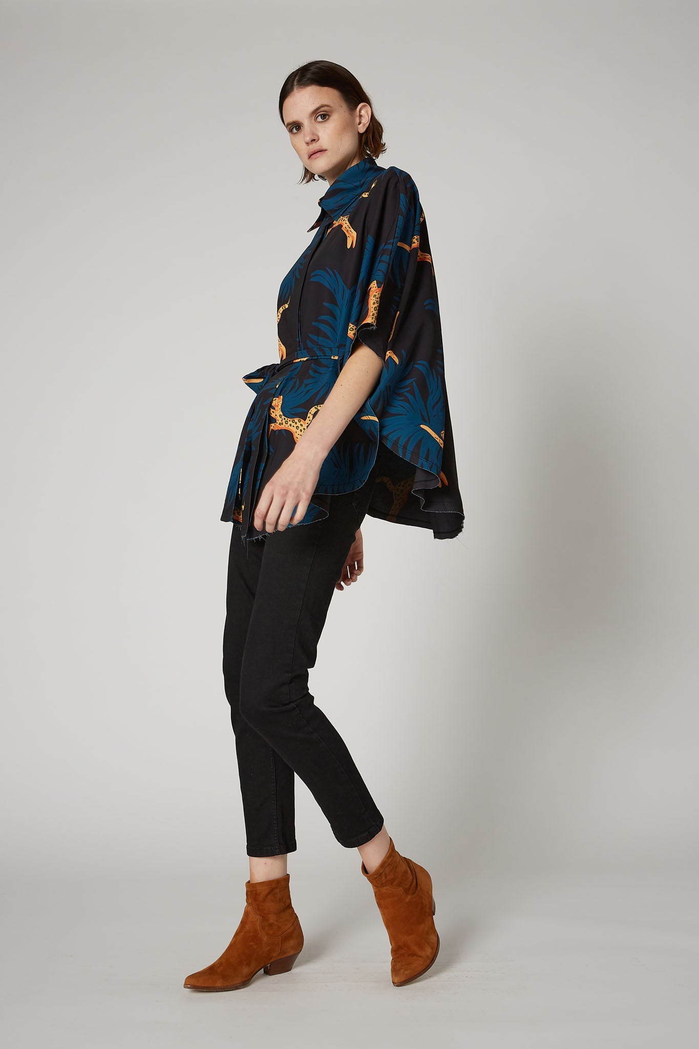 Jungle Oversized Cape