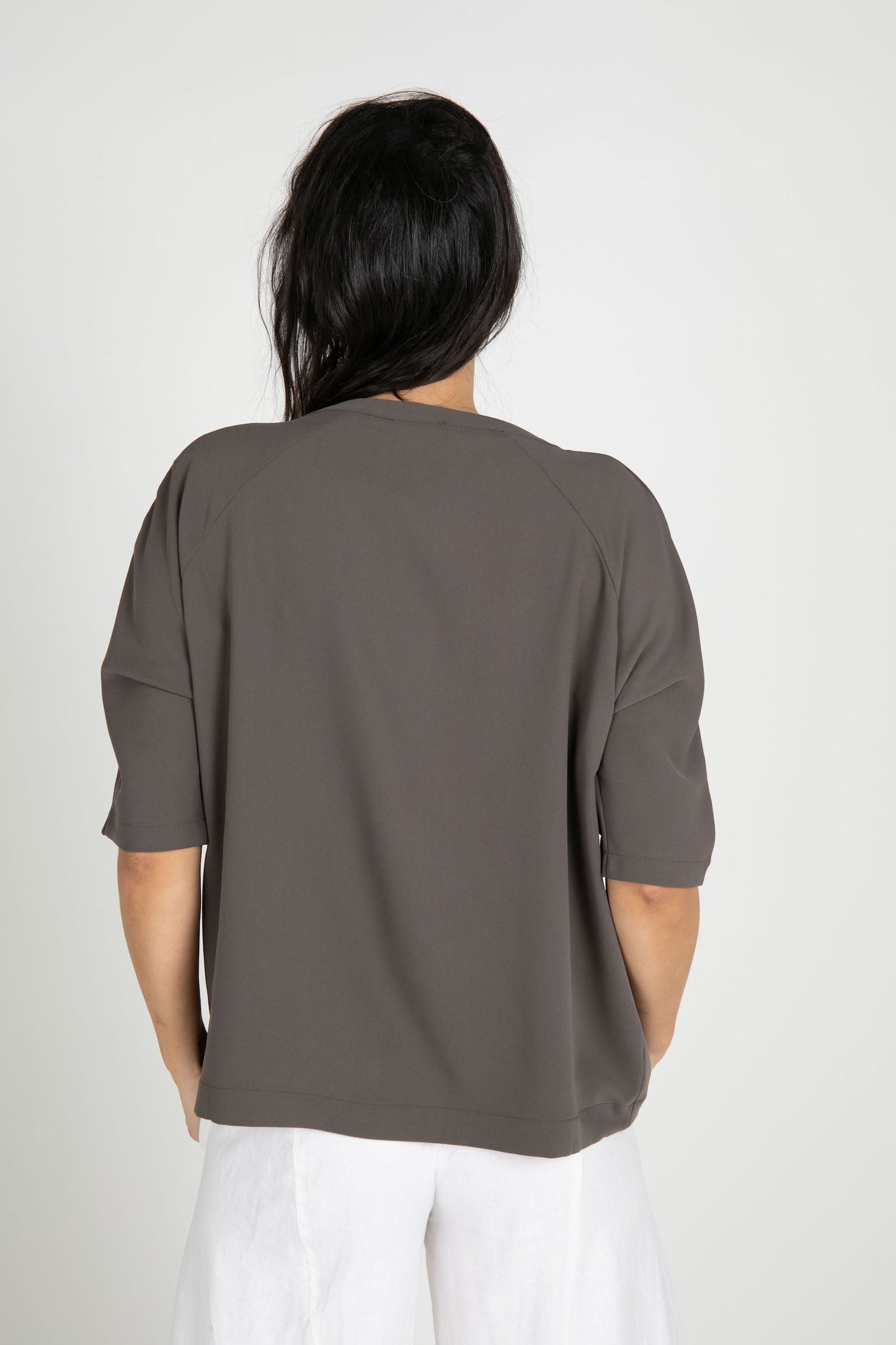 Dark Sage Alani 3/4 Sleeve Top
