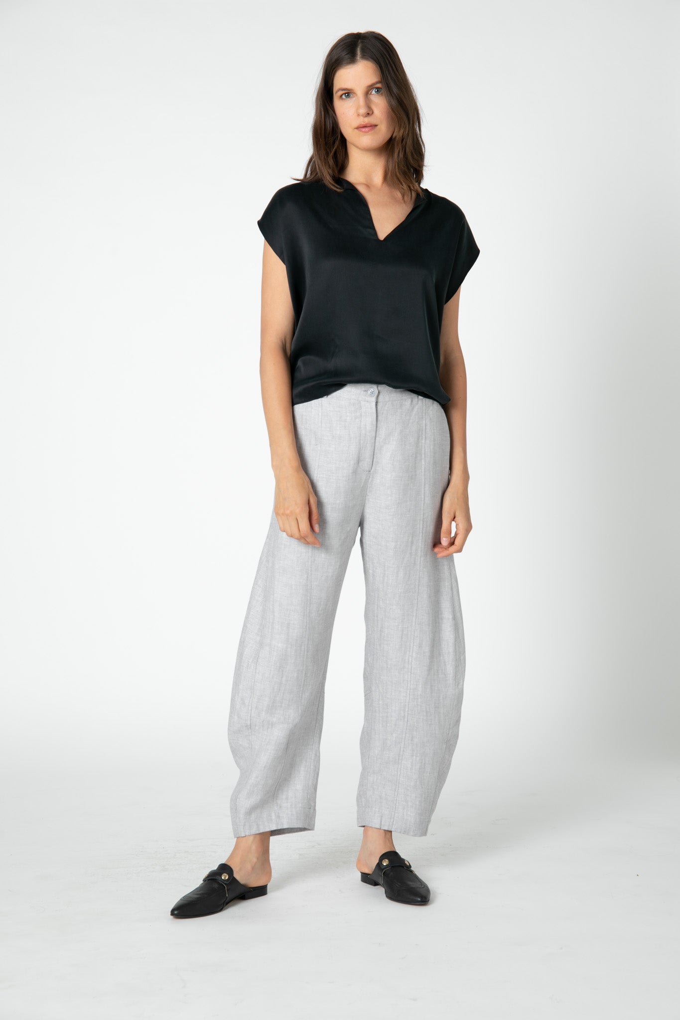 Desmond Linen Wide Pants