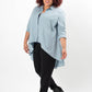 Brook Linen High Low Blouse