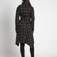 Plaid Walker Wrap Jacket